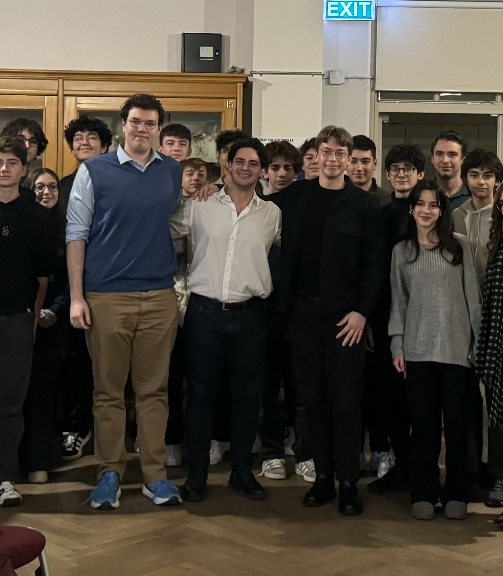 The students who took part in an RC Startup Factory event